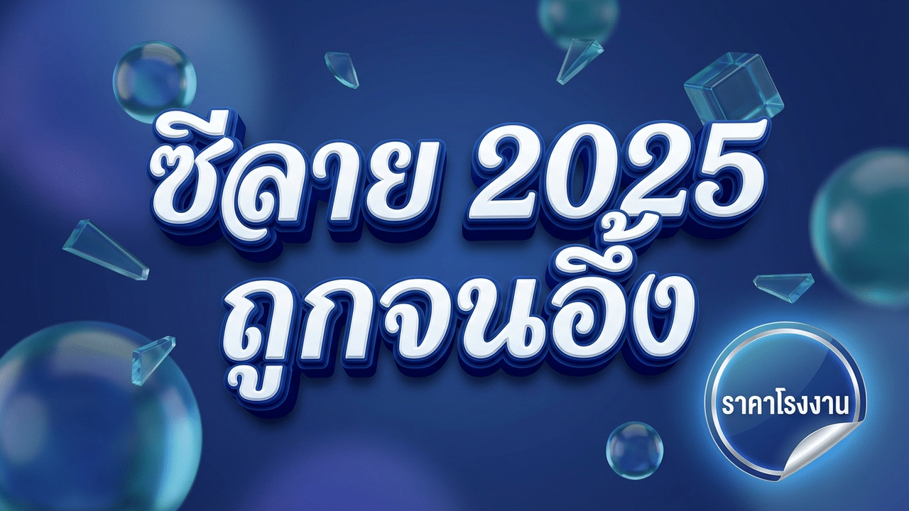อัปเดตราคาซีลายปี 2025 ราคาโรงงาน สวนกระแสเศรษฐกิจ เหมาะสำหรับช่างและผู้รับเหมา